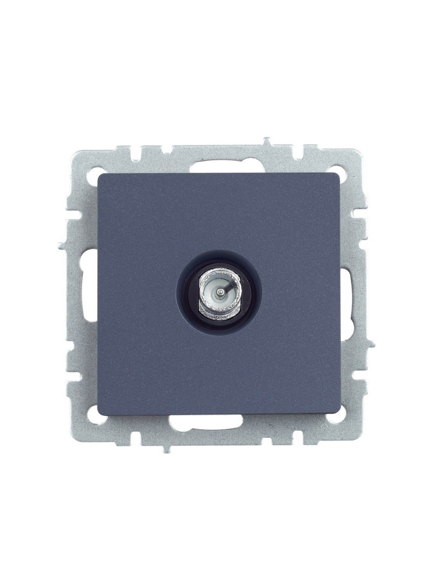 IEK Brite Маренго Розетка IEK BRITE TV проходная РТВ10-0-БрМ маренго BR-A10-P-K35