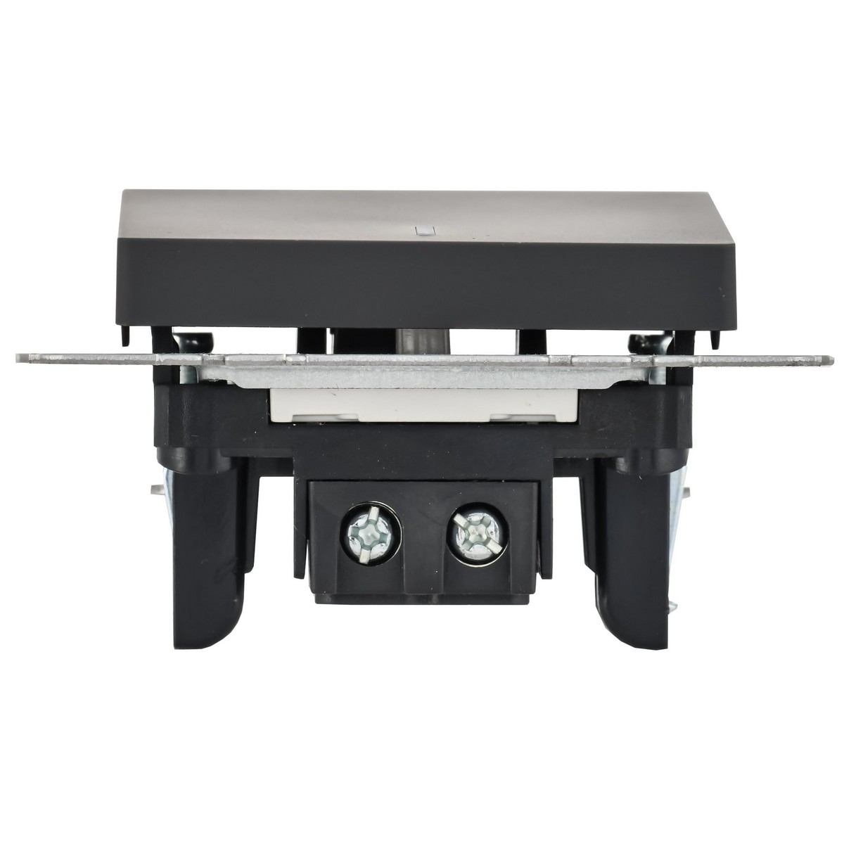 IEK Brite Графит Выключатель IEK BRITE 1-клавишный с индикацией 10А ВС10-1-1-БрГ графит BR-V10-1-10-K53