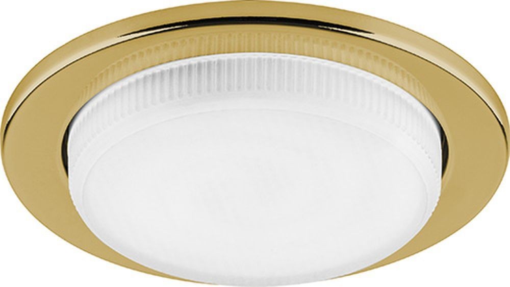 Встраиваемые светодиодные светильники Светильник встраиваемый Feron DL53 потолочный GX53 золотистый 28453