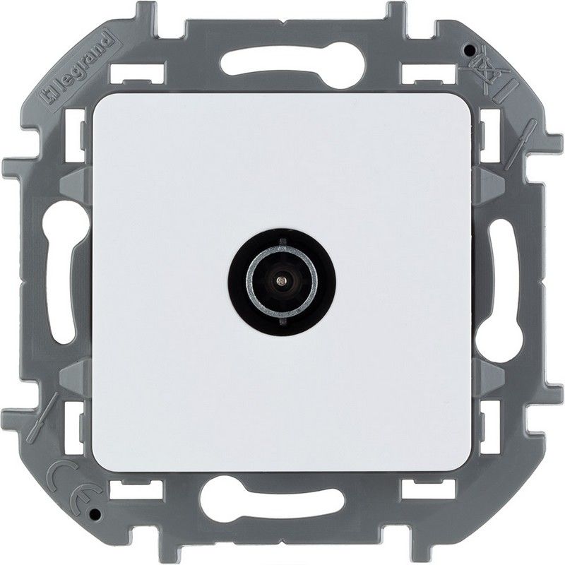 Legrand Inspiria Белый TV розетка Legrand INSPIRIA Белый проходная 14 дБ 5862 мГц 673860