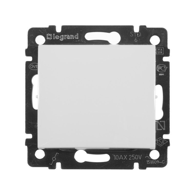 Legrand Valena Classic Белый Переключатель Legrand Valena белый перекрестный 1-клавишный 774407