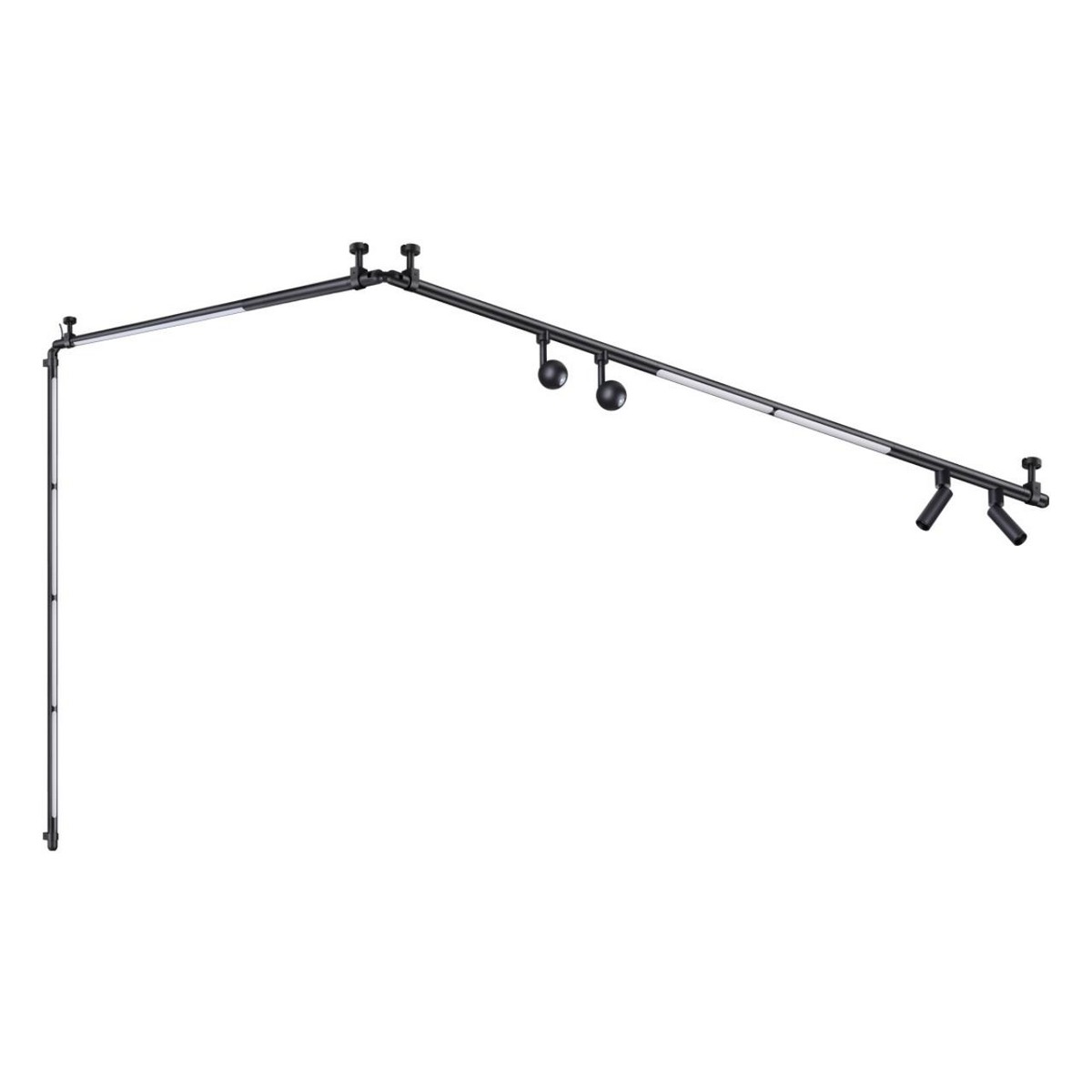 Трековые светодиодные светильники Соединитель гибкий угловой "L" NOVOTECH 359379 GLAT 