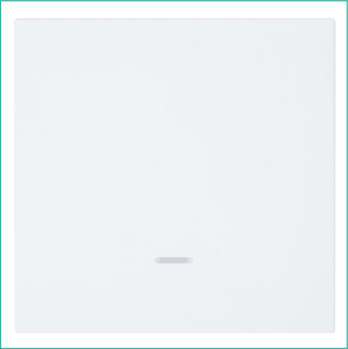 JASMART FD - розетки и выключатели Выключатель одноклавишный JASMART FD со светодиодом Белый матовый (soft touch) 3011NPWM