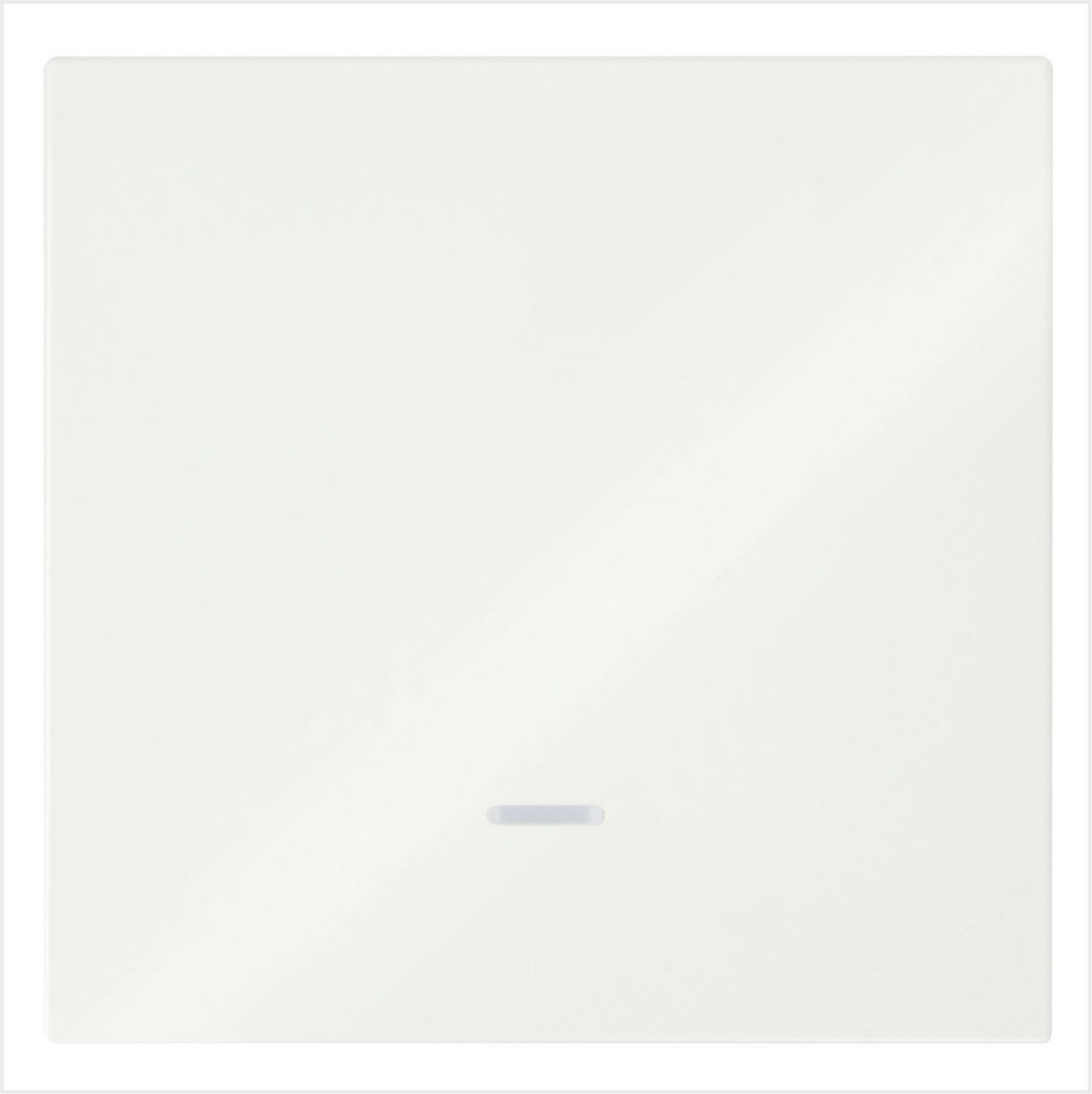 JASMART FD - розетки и выключатели Выключатель одноклавишный JASMART FD со светодиодом Сахара 3011NSH