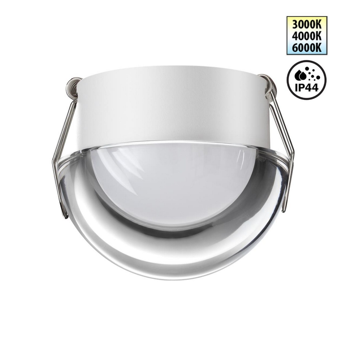 Встраиваемые светодиодные светильники Встраиваемый светодиодный светильник с переключателем цветовой температуры NOVOTECH LARGO 359434