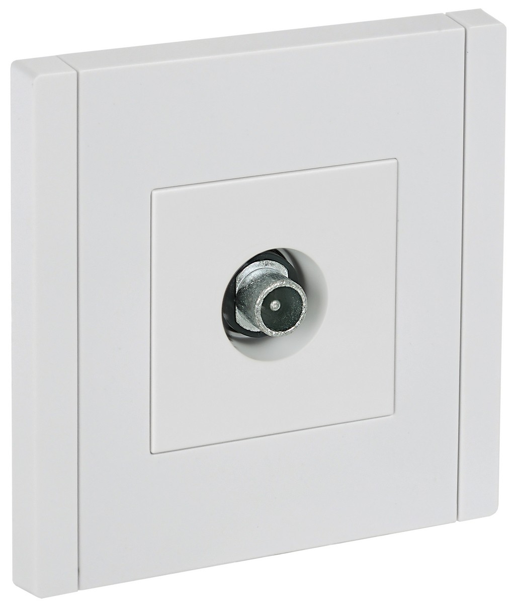 IEK FORTE&PIANO Белый Розетка IEK FORTE&PIANO Белый TV проходная FP229