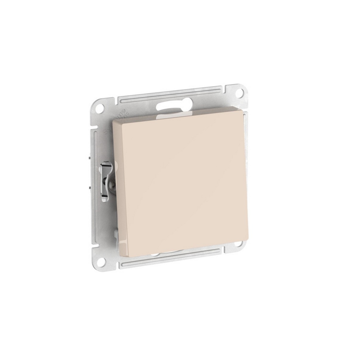 AtlasDesign Бежевый Выключатель SE AtlasDesign Бежевый с самовозвратом быстрозажим. клем. ATN000215S
