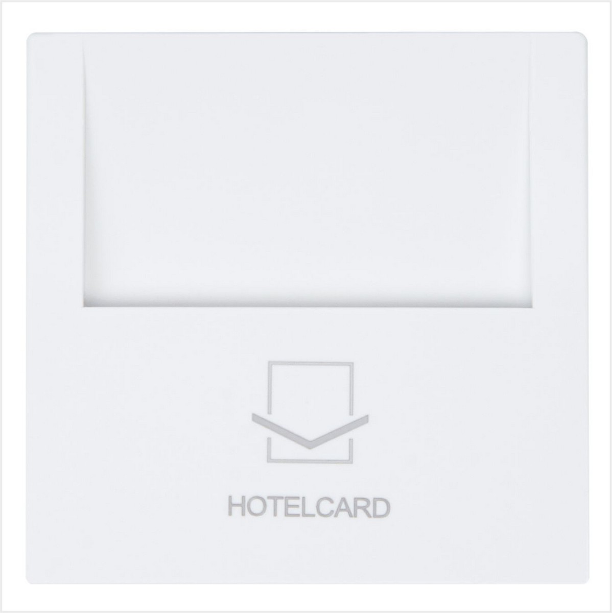 JASMART FD - розетки и выключатели Отельный карточный выключатель JASMART FD Белый матовый (soft touch) 6209PWM