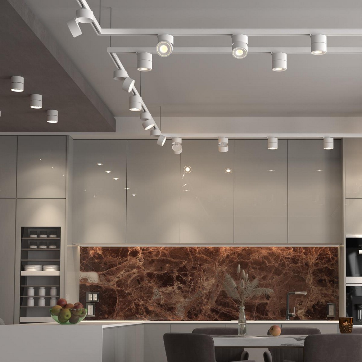 Светильники споты светодиодные Светильник накладной светодиодный NOVOTECH 358774 GRODA 