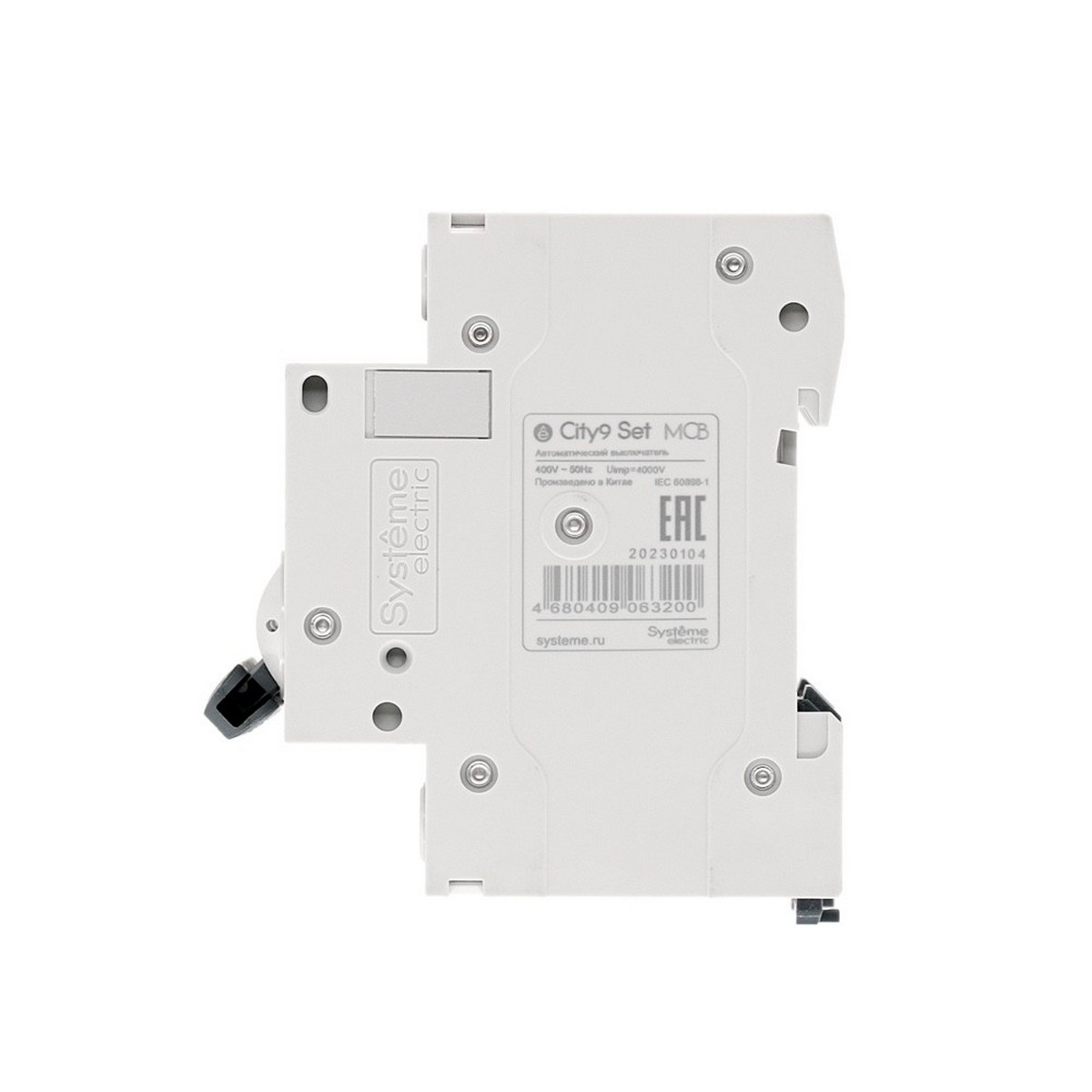 3 полюсные (трехполюсные) Автоматический выключатель SE City9 Set (АВ) B 40А 3P 4.5kA 400В C9F14340 