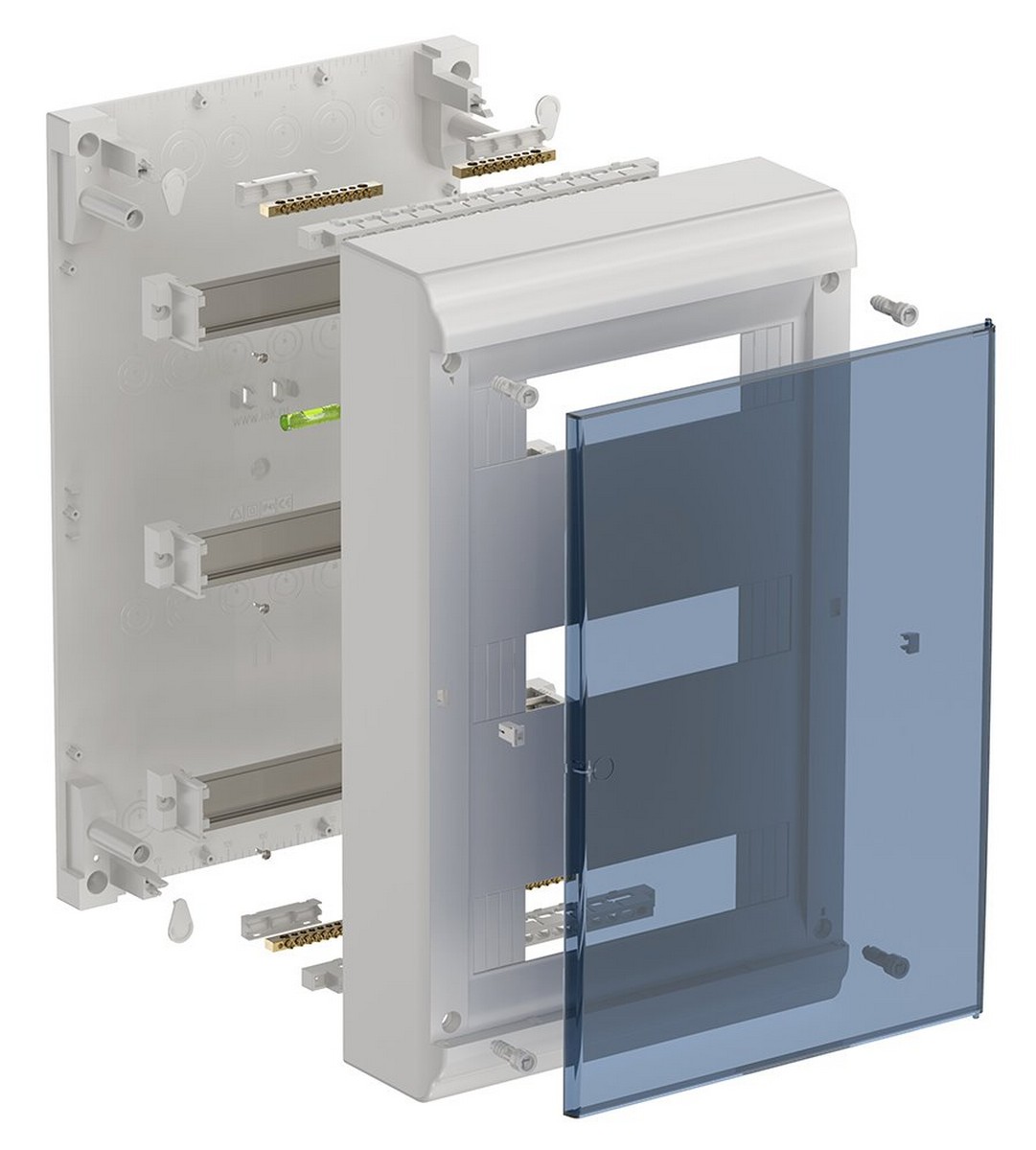 Пластиковые боксы и щиты IEK Корпус пластиковый IEK PRIME навесной ЩРН-П-36 белый IP41 MKP82-N-36-41-05