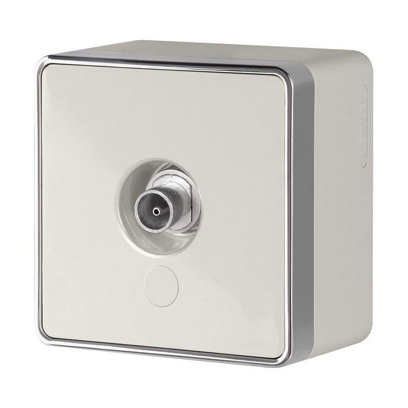 Werkel Gallant слоновая кость ТВ-розетка Werkel оконечная Gallant (слоновая кость) WL15-21-01 