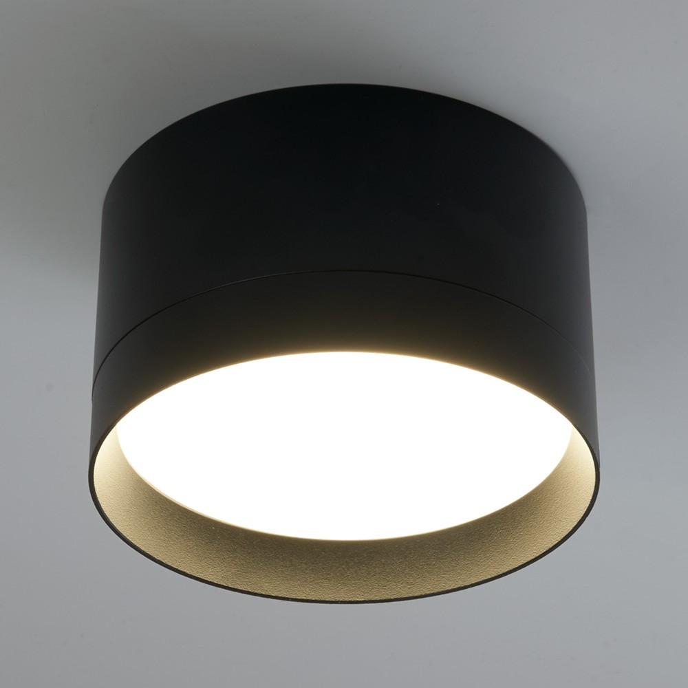 Светильники споты светодиодные Светильник спот потолочный Feron HL370 25W GX70 черный 48298 