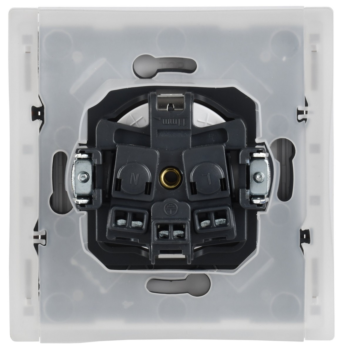 IEK FORTE&PIANO Белый Розетка IEK FORTE&PIANO Белый с/з со шт с крышкой винтовое крепление 16А IP44 FP221