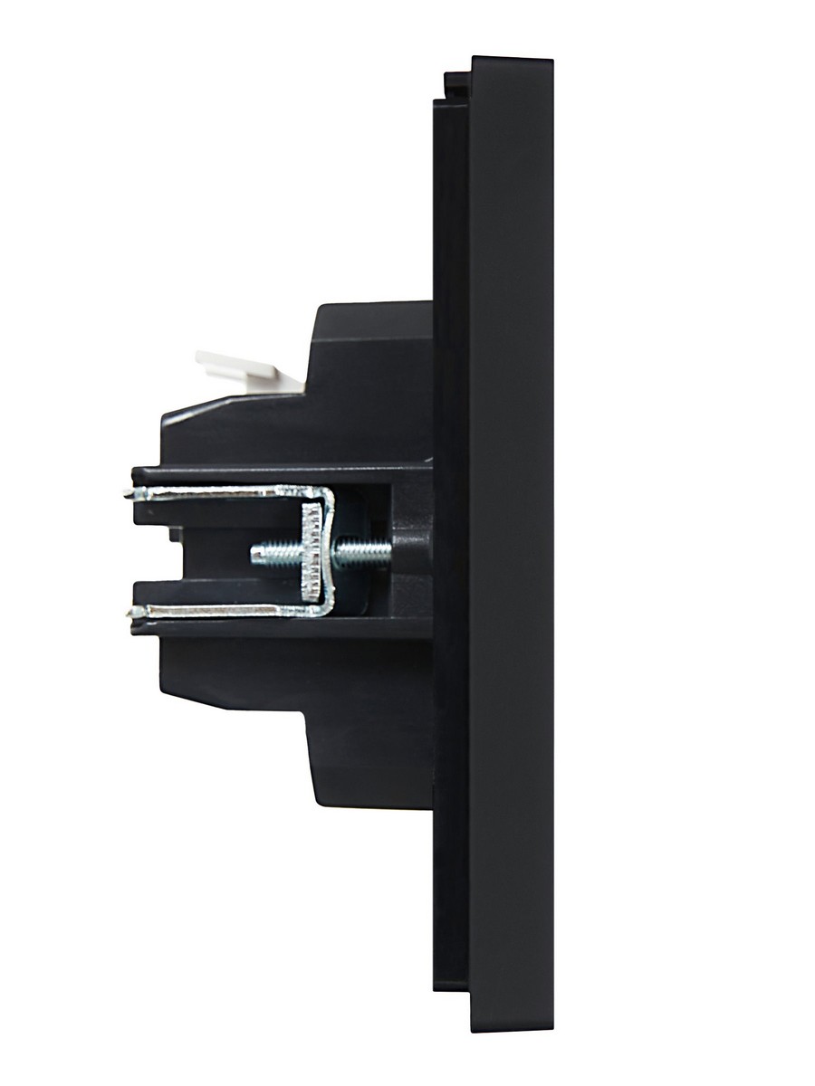 IEK FORTE&PIANO Черный Выключатель IEK FORTE&PIANO Черный 2-кл 10А FP105