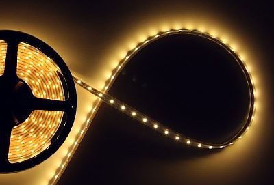 Светодиодная лента белая теплая Светодиодная лента Eleganz LUX 5050 IP20 12V 14.4 Вт/м 60 Led/м Теплый белый 3000K (цена за метр) EL-LS-14WW