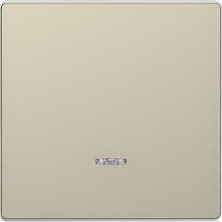 Merten D-Life Сахара Переключатель однаклавишный с подсветкой Merten D-Life сахара