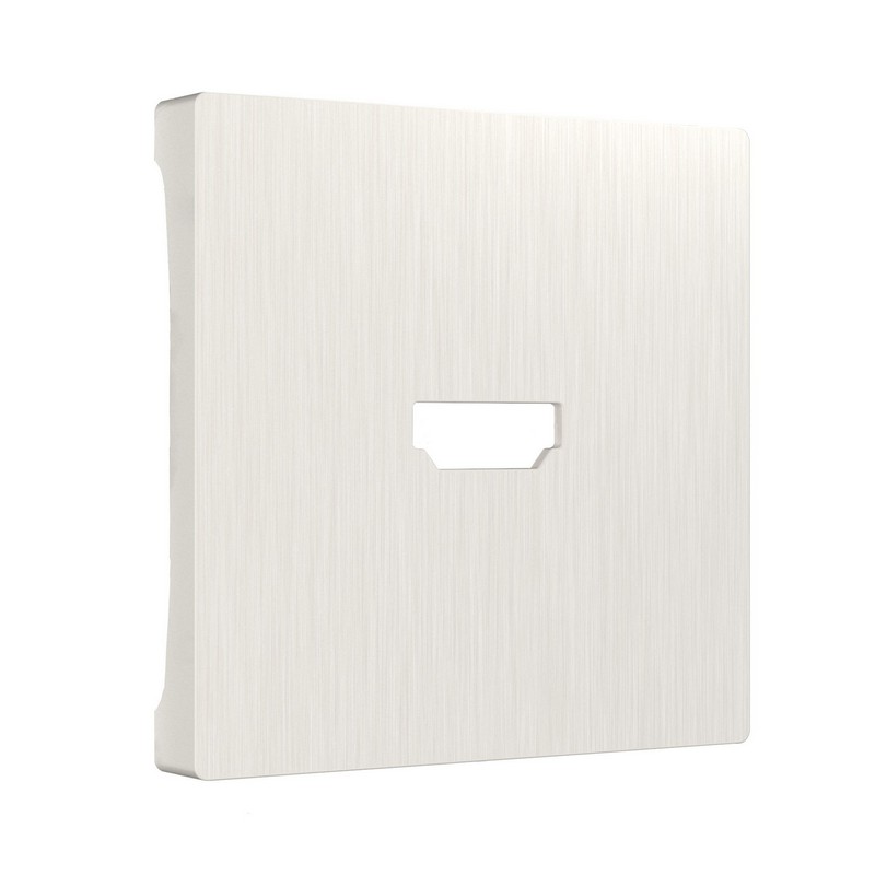 Werkel Перламутр рифленый механизмы Накладка для розетки HDMI Werkel (перламутровый рифленый) WL13-HDMI-CP