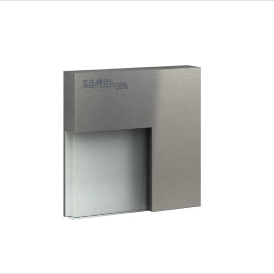 Встраиваемые светодиодные светильники Светильник для лестницы Zamel TIMO Сталь/Хол.бел. на стену без рамки 14V DC 06-111-21