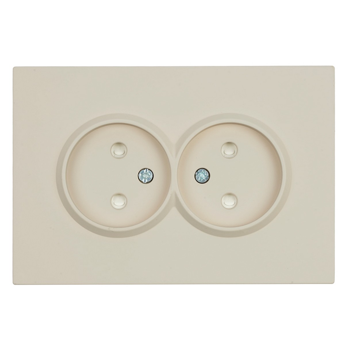 Эмили - Розетки и выключатели Stekker Розетка 2-ая с защитной шторкой б/з 16A STEKKER Эмили RST16-5116-08 кашемир soft touch 49903