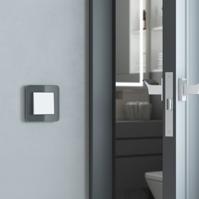 Werkel Белый матовый механизмы Перекрестный выключатель Werkel одноклавишный (белый матовый) W1113061