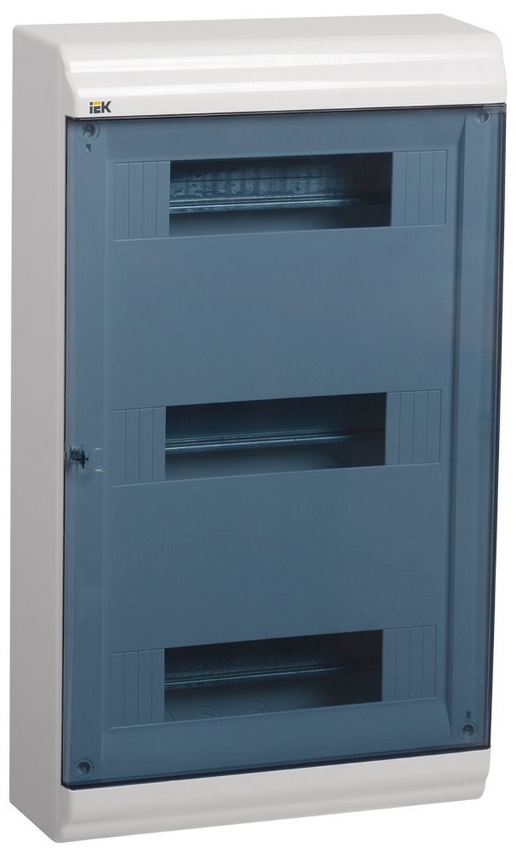 Пластиковые боксы и щиты IEK Корпус пластиковый IEK PRIME навесной ЩРН-П-36 белый IP41 MKP82-N-36-41-05
