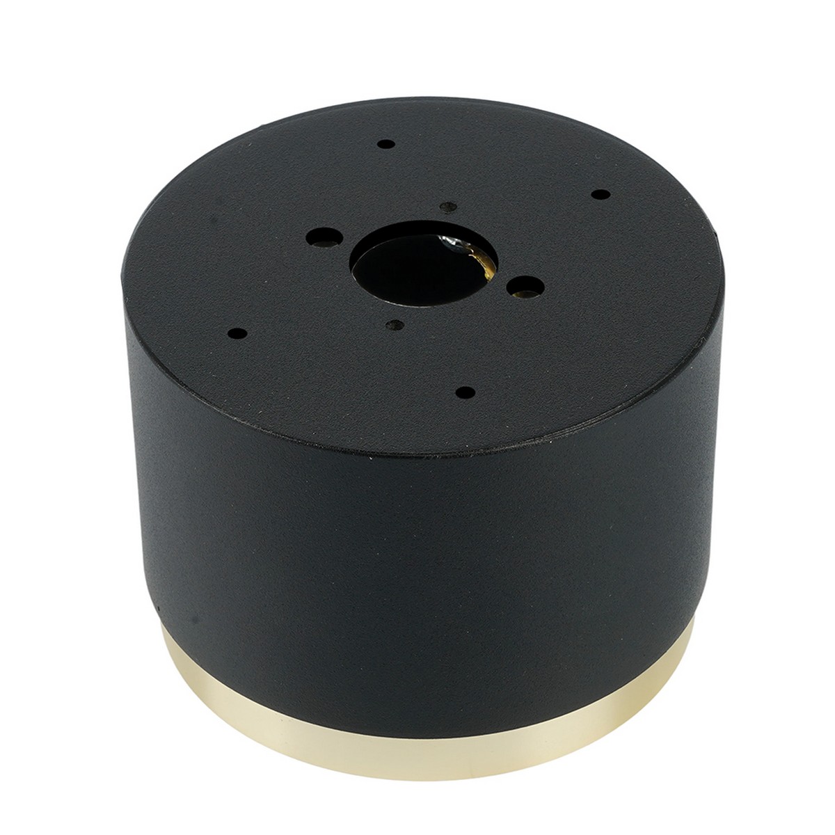 Светильники споты светодиодные Светильник Feron потолочный Barrel DUET HL459 GX53 черный + золото IP20 52021 