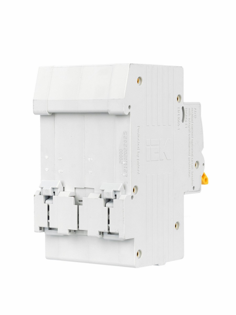 IEK Дифференциальный автоматический выключатель IEK KARAT АД12 2Р 25A 30мА MAD10-2-025-C-030 