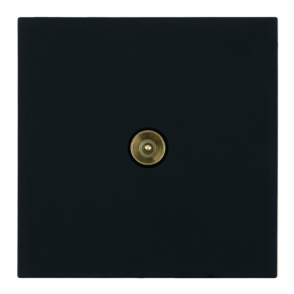 Мия - Розетки и выключатели Stekker Розетка телевизионная 1-местная STEKKER Мия RST00-3108-05 черный бархат 50449