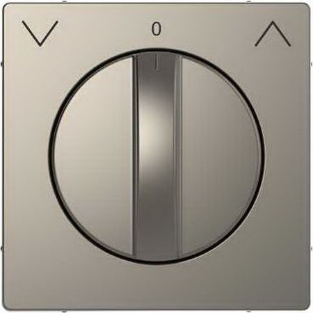 Merten D-Life Никель Выключатель жалюзи поворотный Merten D-Life никель