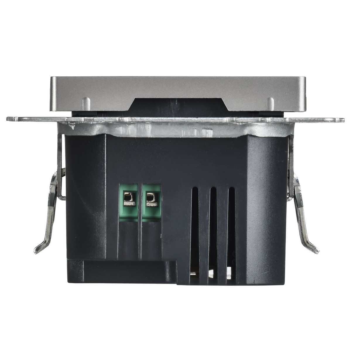 IEK Brite Сталь Розетка USB IEK BRITE C 65Вт высокоскор. зар. РЮ12-1-БрС сталь