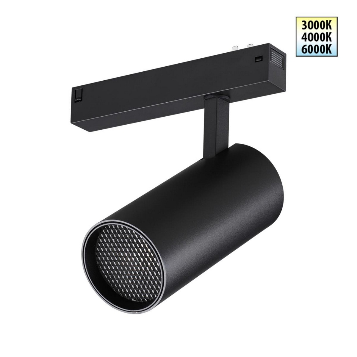 Трековые светодиодные светильники Трековый светодиодный светильник с переключателем цветовой темперетуры NOVOTECH 359960 VECTOR