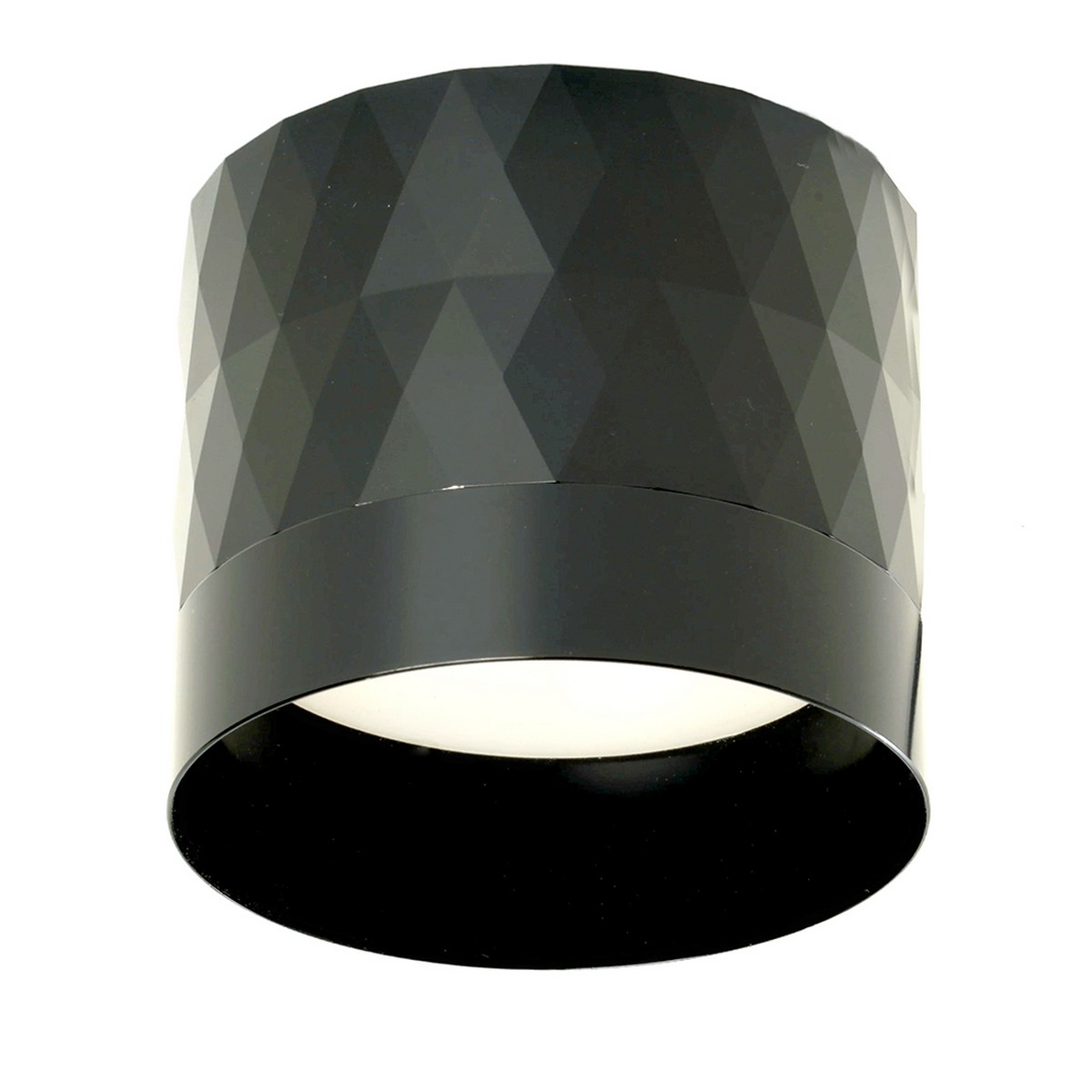 Светильники споты светодиодные Светильник потолочный Feron HL388 Barrel PRISM GX53 12W 230V черный 48802 