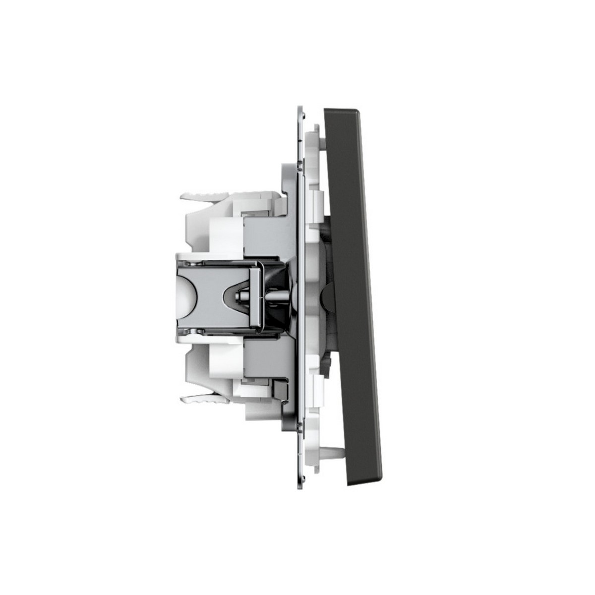 ArtGallery Базальт Выключатель SE ArtGallery Базальт 2-клавишный для жалюзи быстрозажим. клем. GAL001419S