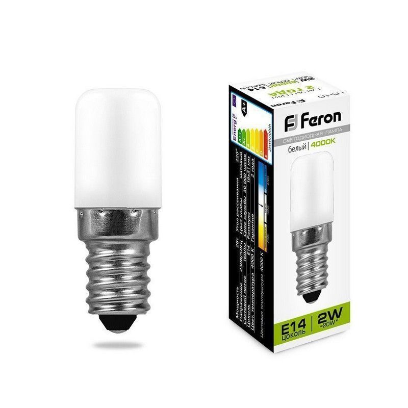 E14 Лампа светодиодная Feron LB-10 E14 2W 4000K 25897 