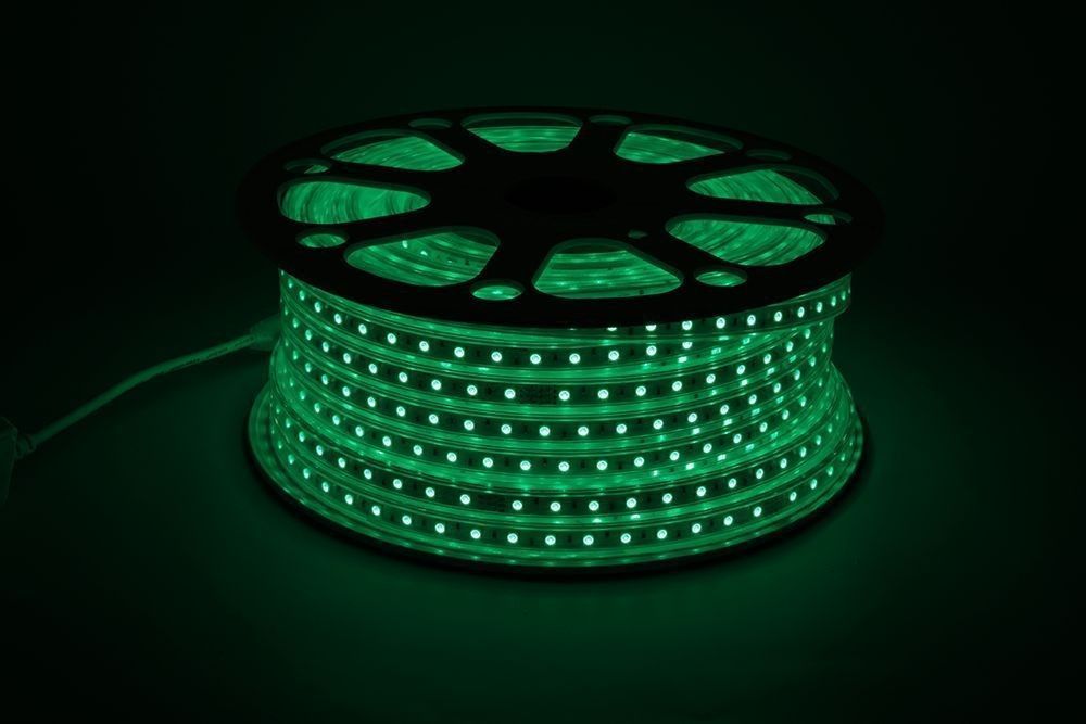 Светодиодная лента RGB Лента светодиодная Feron LS706 60SMD(5050)/м 11Вт/м 220V IP65 RGB 50 метров (цена за метр) 32718 