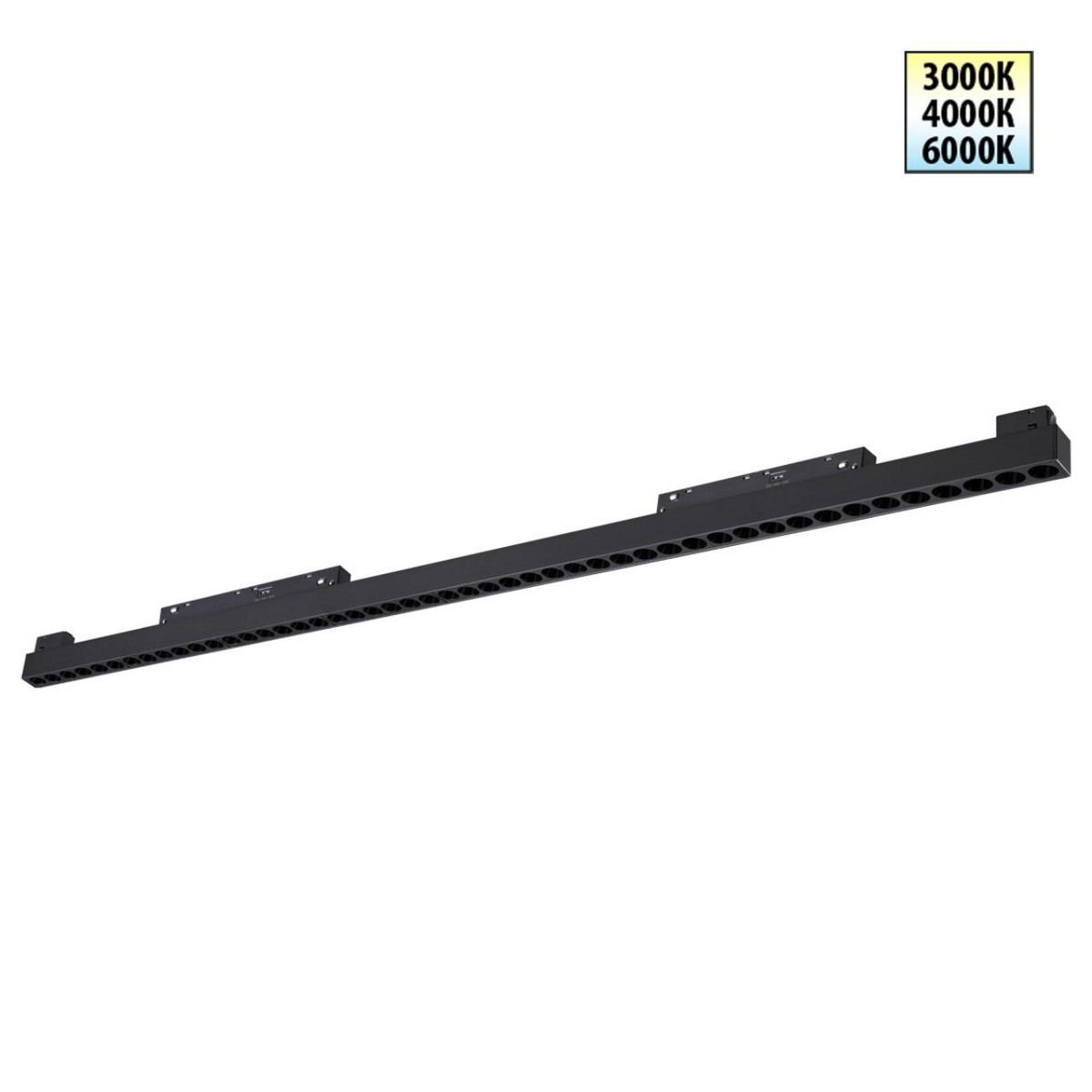 Трековые светодиодные светильники Трековый светильник для низков. шинопровода с переключателем цветовой темперетуры NOVOTECH 359627 FLUM