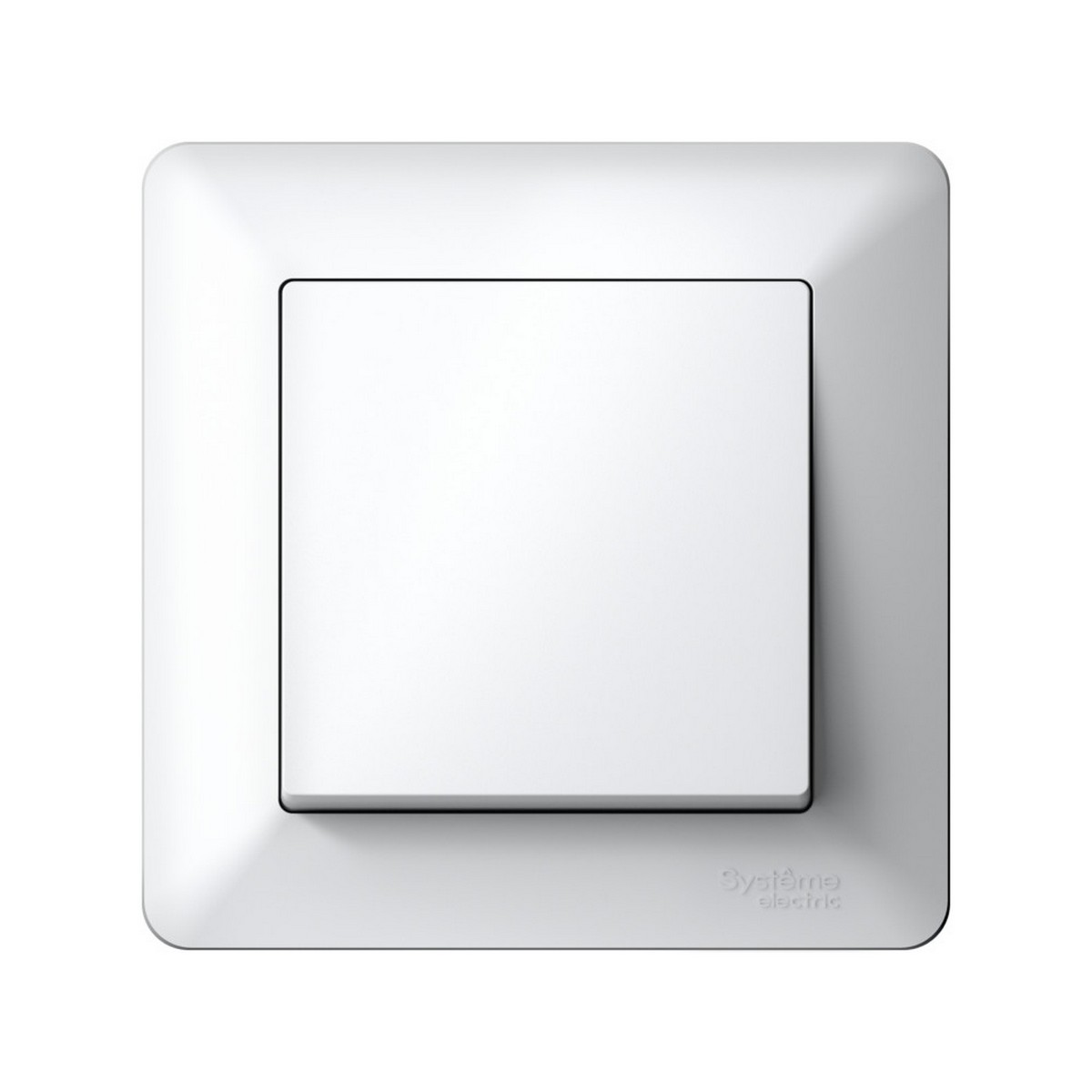 AtlasDesign Белый Рамка Systeme Electric AtlasDesign Air Белый/дымчатый белый 1-ая ATN220101