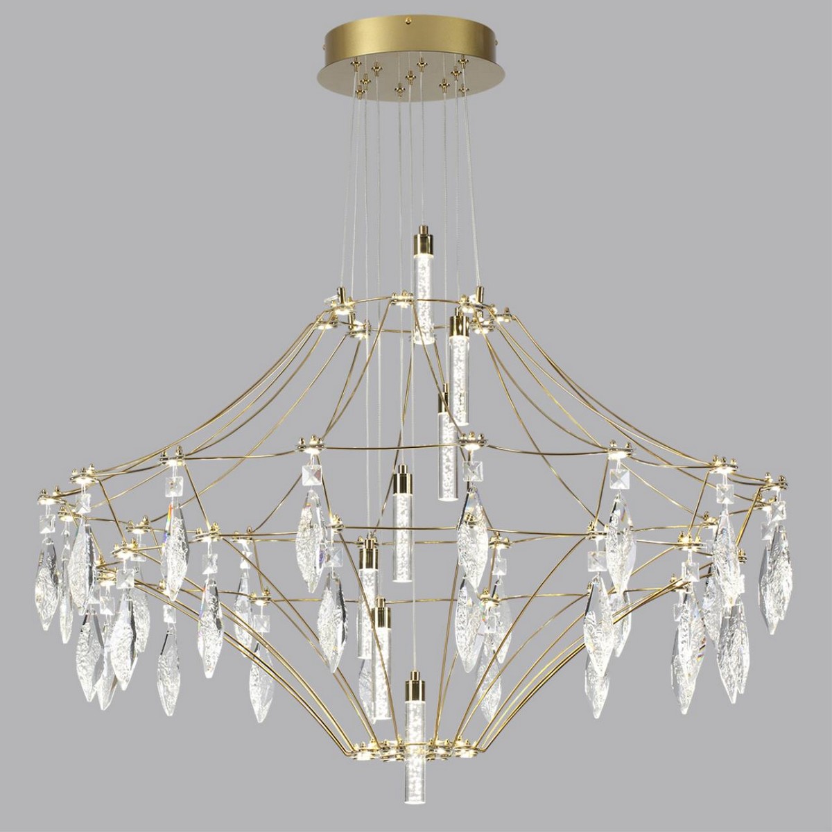 Люстры Потолочный светильник ODEON LIGHT EXCLUSIVE 7000/51CL FLAMENCO LED 