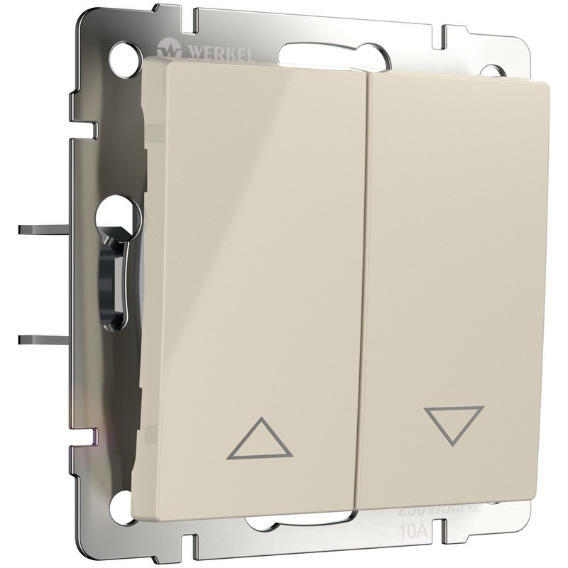 Werkel Слоновая кость механизмы Выключатель Werkel жалюзи (слоновая кость) W1124503