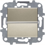 Механизмы ABB Zenit Шампань Кнопка АВВ Зенит (шампань)