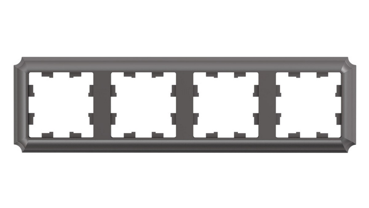 AtlasDesign Рамки Antique Рамка Systeme Electric AtlasDesign Antique Мокко 4-ая, универсальная ATN100604