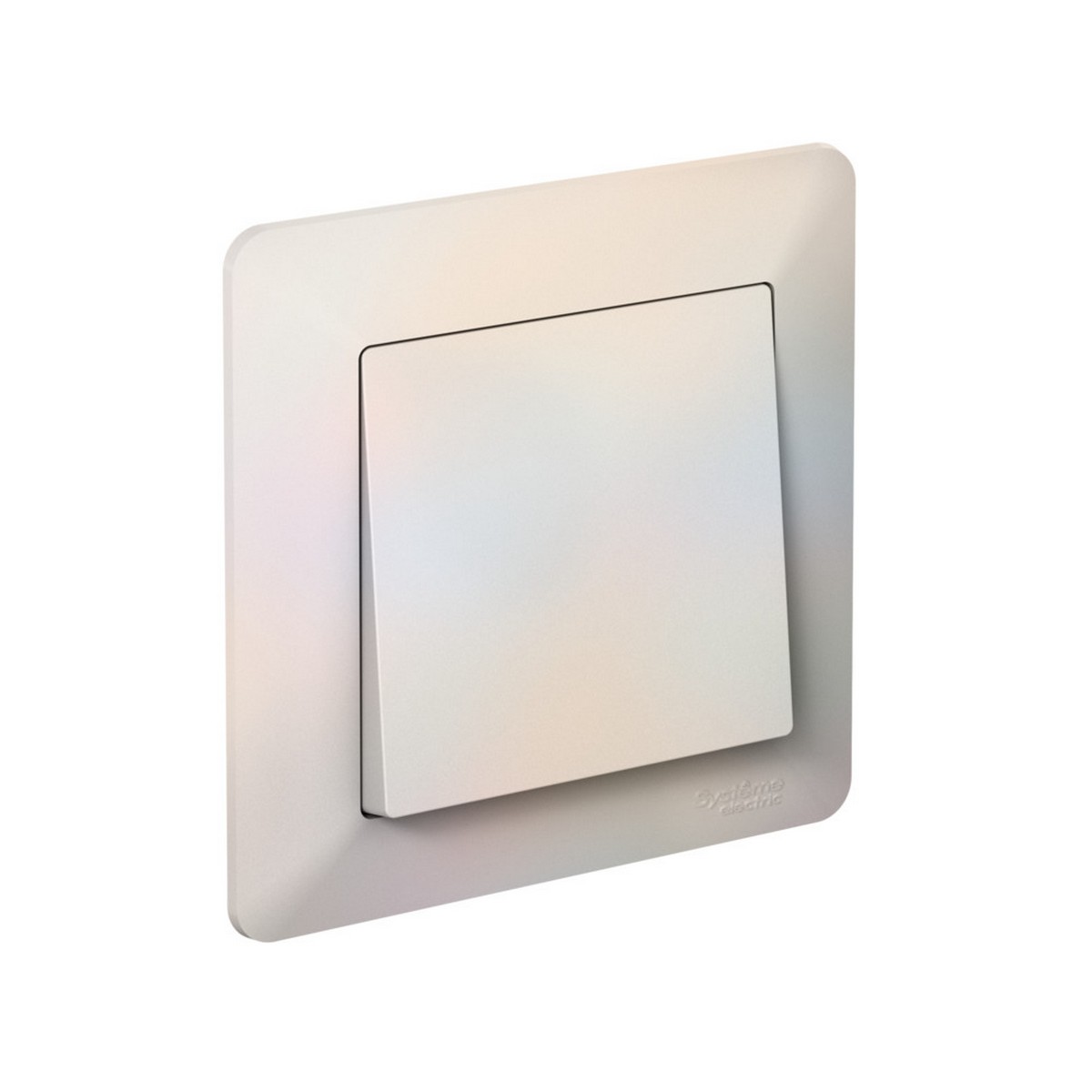 AtlasDesign Жемчуг Рамка Systeme Electric AtlasDesign Air Жемчуг/дымчатый белый 1-ая ATN220401
