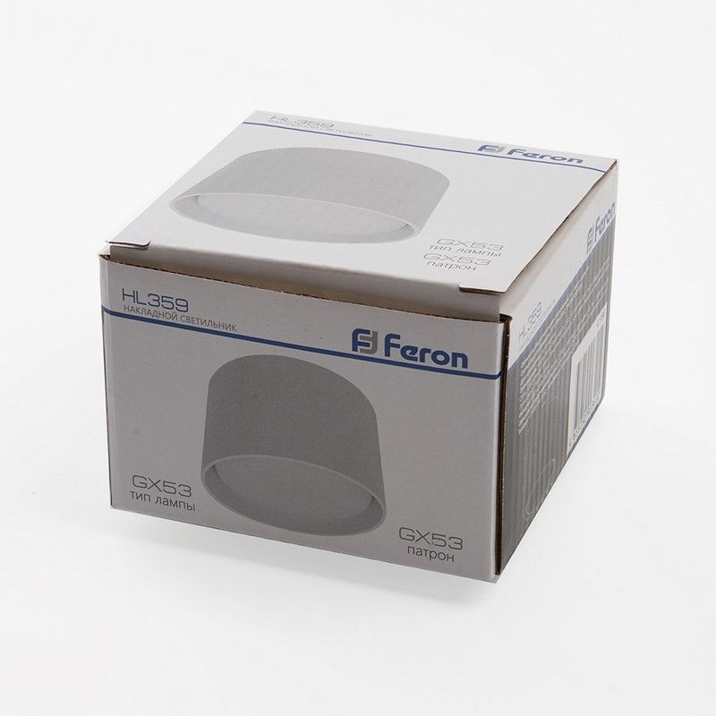 Светильники споты светодиодные Светильник спот потолочный Feron HL359 12W GX53 белый 41990 