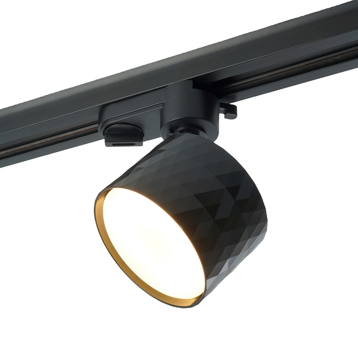 Трековые светодиодные светильники Светильник Feron AL176 трековый GX53 черный 48699 