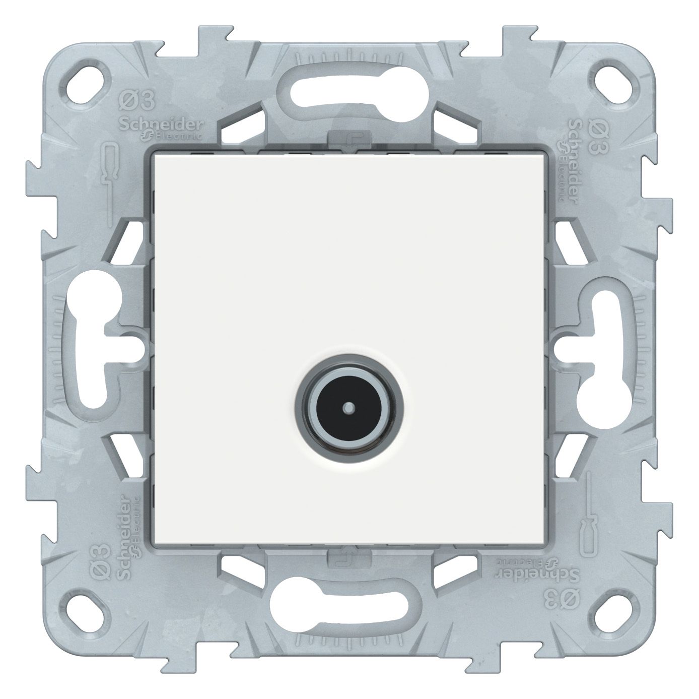 Розетки и выключатели Unica NEW белый Розетка TV Unica New Белый одиночная NU546218