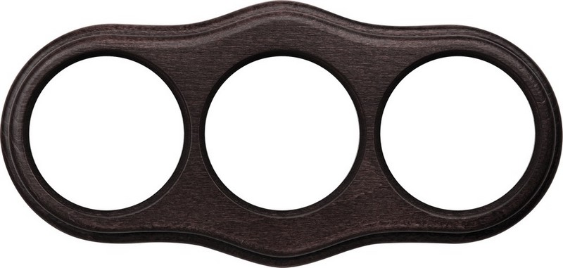 Werkel Ретро Рамка Werkel ретро WL20-frame-03 (венге) на 3 поста