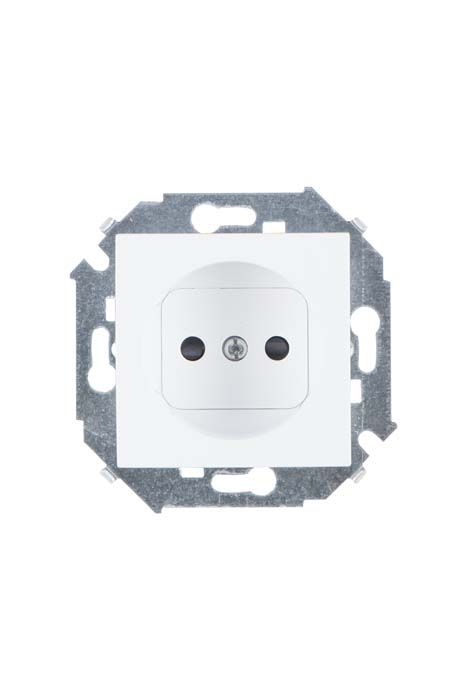 Розетки и выключатели Simon 15 Белый Розетка б/з Simon 15 Белая 16А 1591431-030