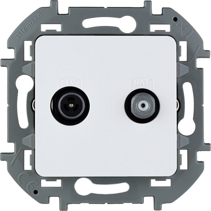 Legrand Inspiria Белый TV/SAT розетка Legrand INSPIRIA Белый звезда 673880