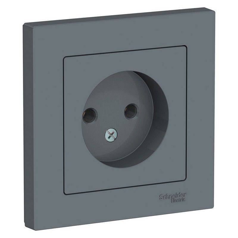 AtlasDesign Грифель Розетка Systeme Electric AtlasDesign Грифель б/з, 16А, в сборе ATN000740